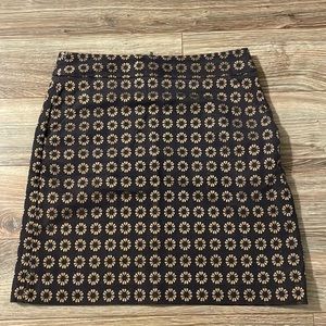 NWOT Ann Taylor Loft floral skirt 0